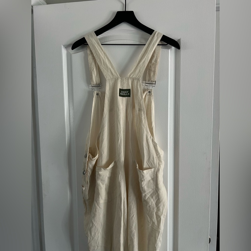 Daily Drills LINEN Overalls